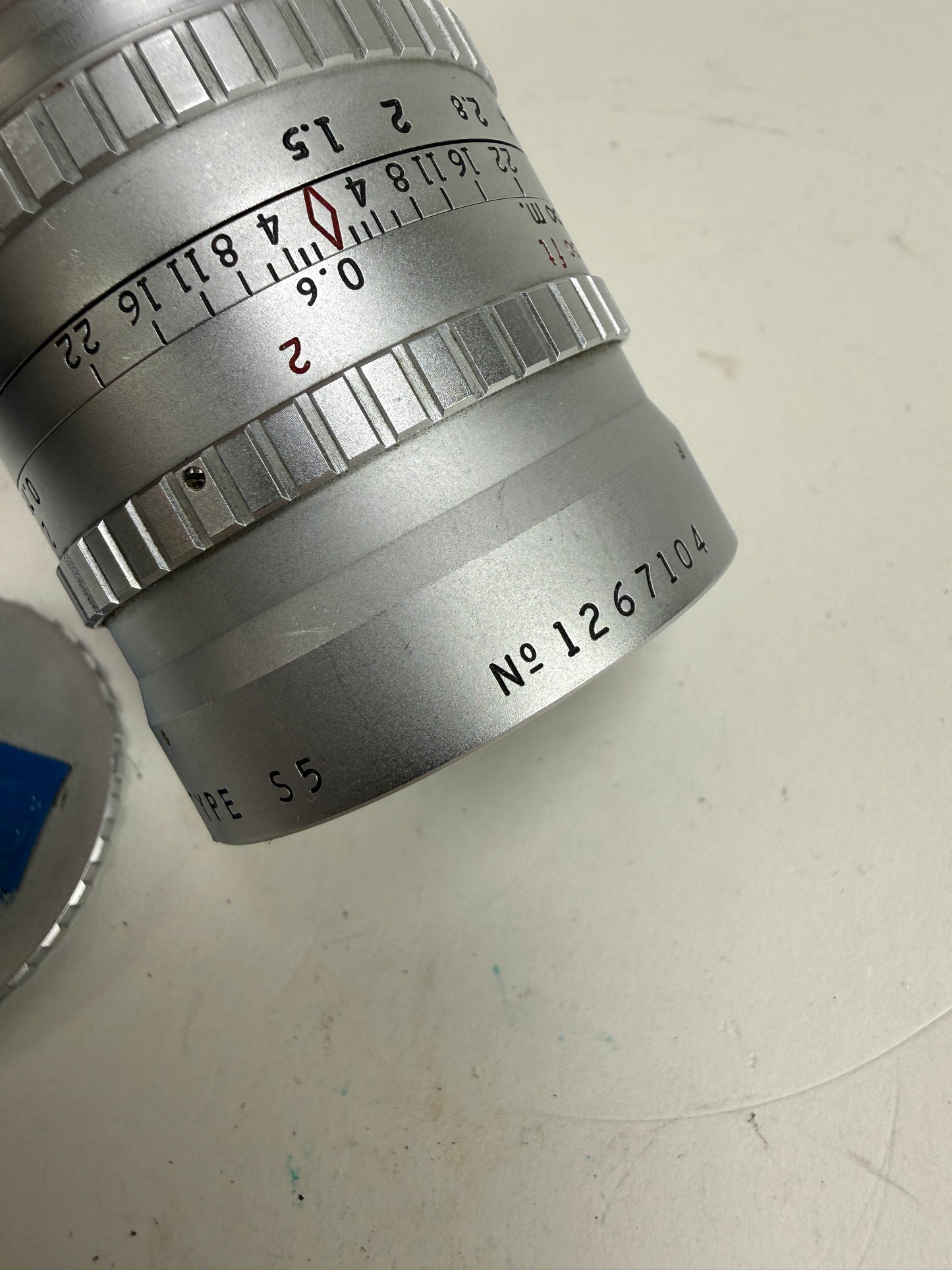 Angenieux Cine lens 50mm F1.5 lens Type S5 with caps RARE