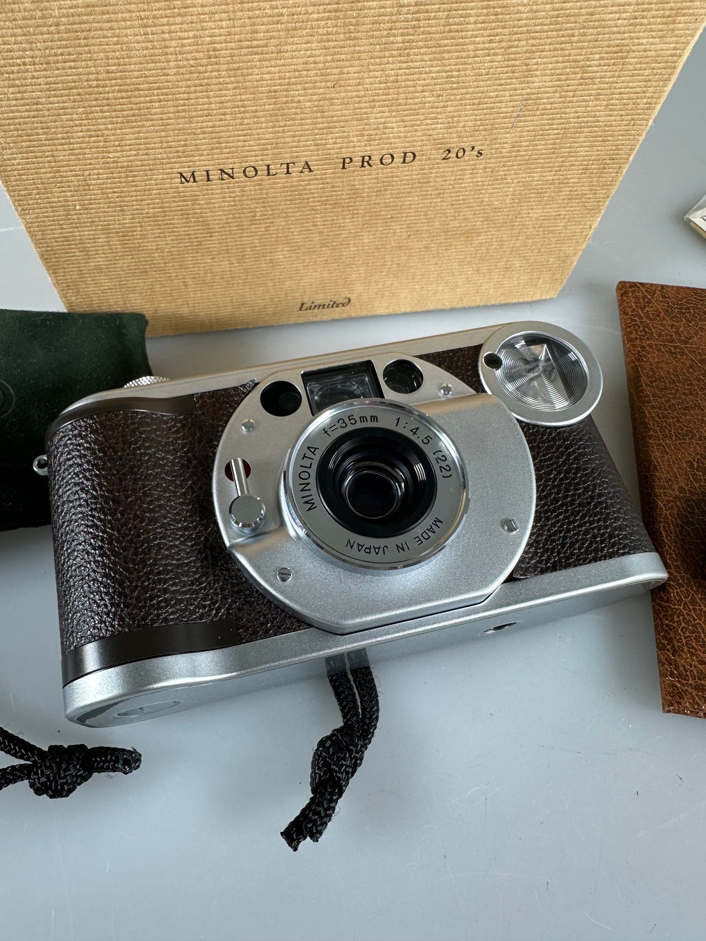 MINOLTA PROD 20's 35mm f4.5 Limited 35mm Film Camera Limited