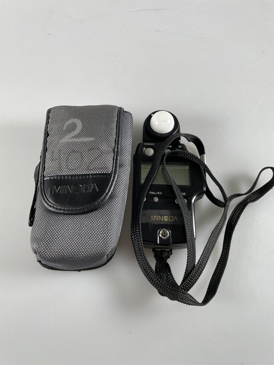 Minolta Auto Meter IV F Flash Light Exposure Meter