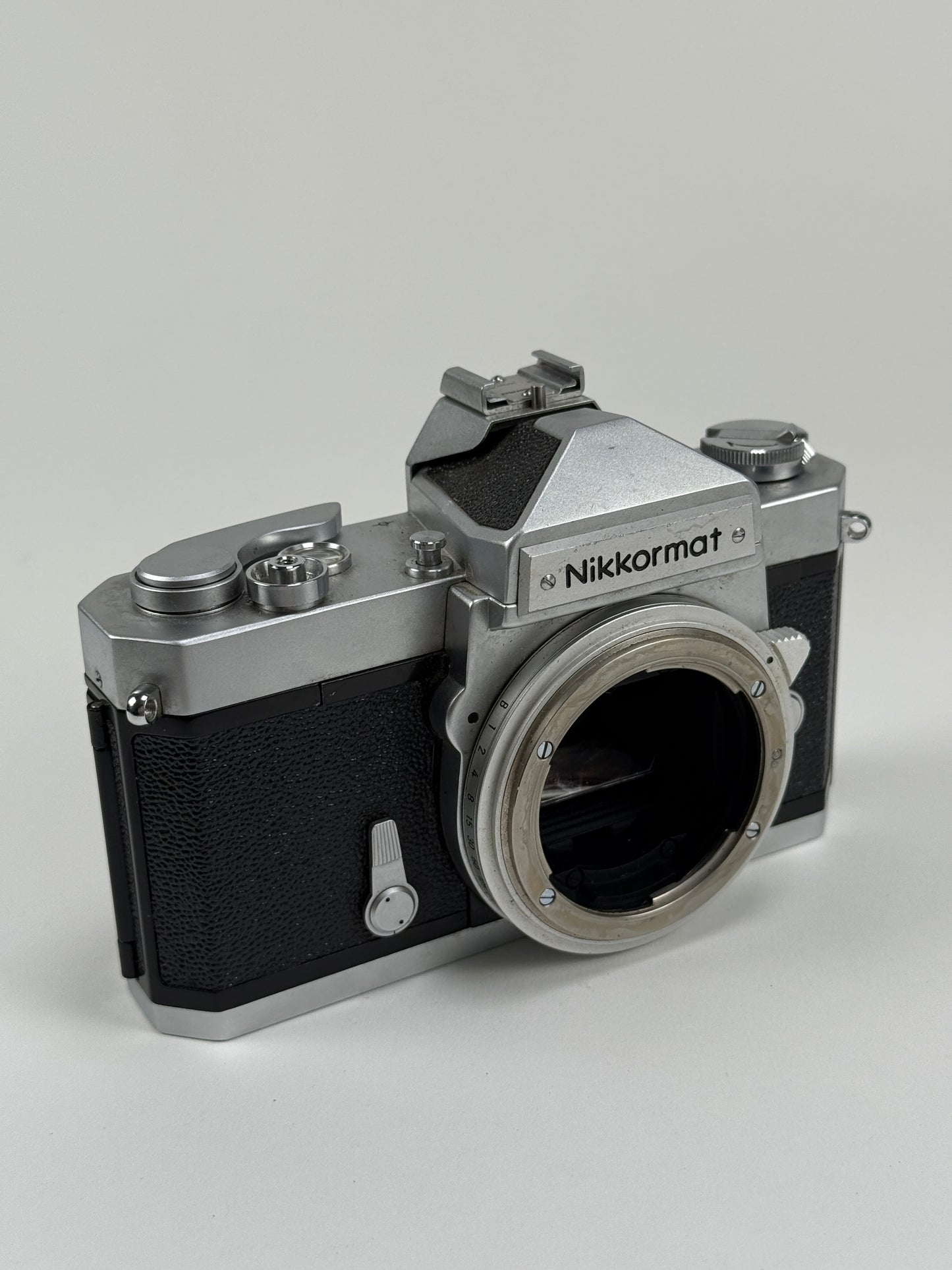 RARE NIKON NIKKORMAT FS CAMERA BODY Chrome Film camera