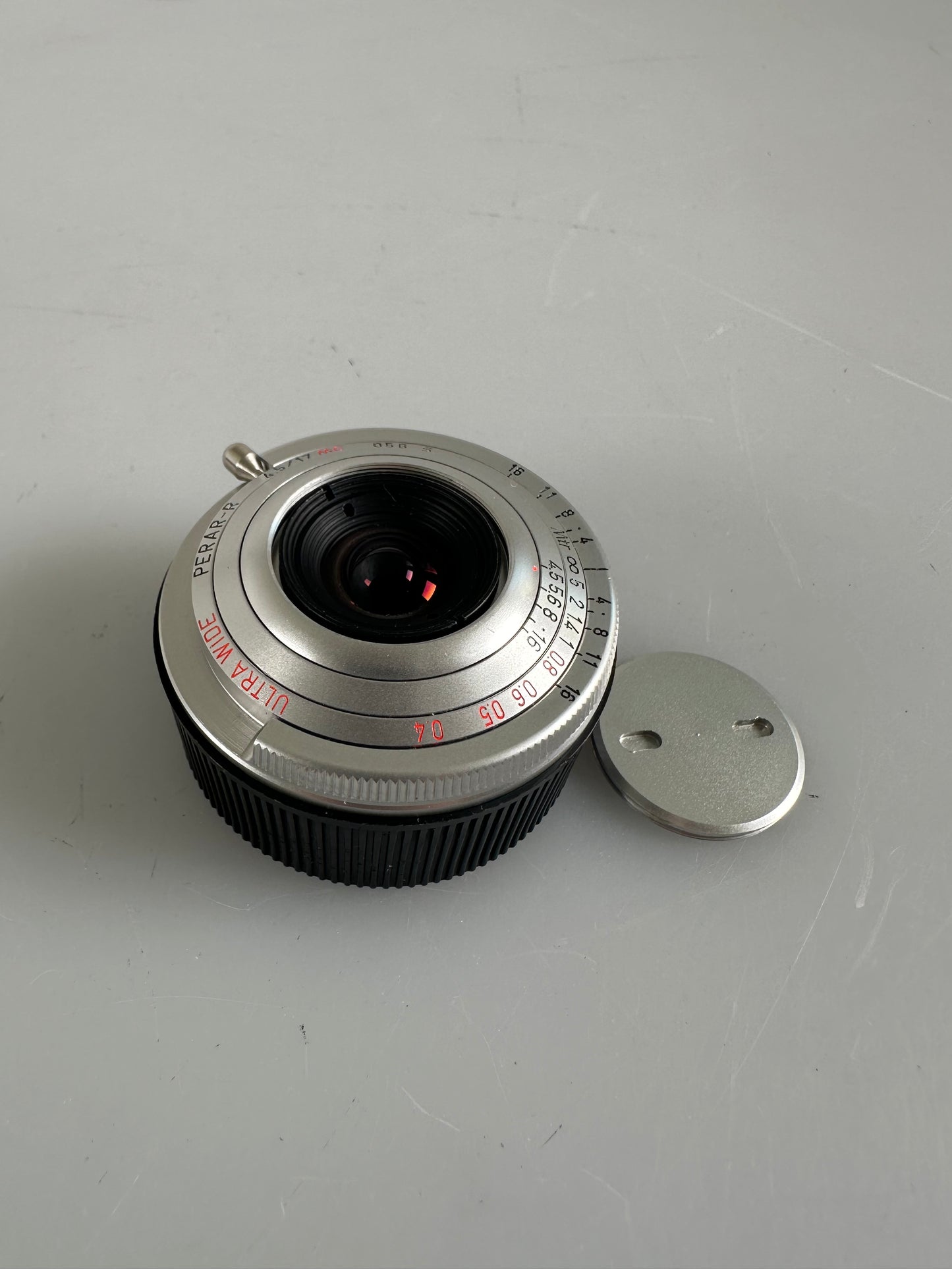 MS Optics 17mm f4.5 Perar R MC Lens Silver Chrome Leica M Ultra Wide