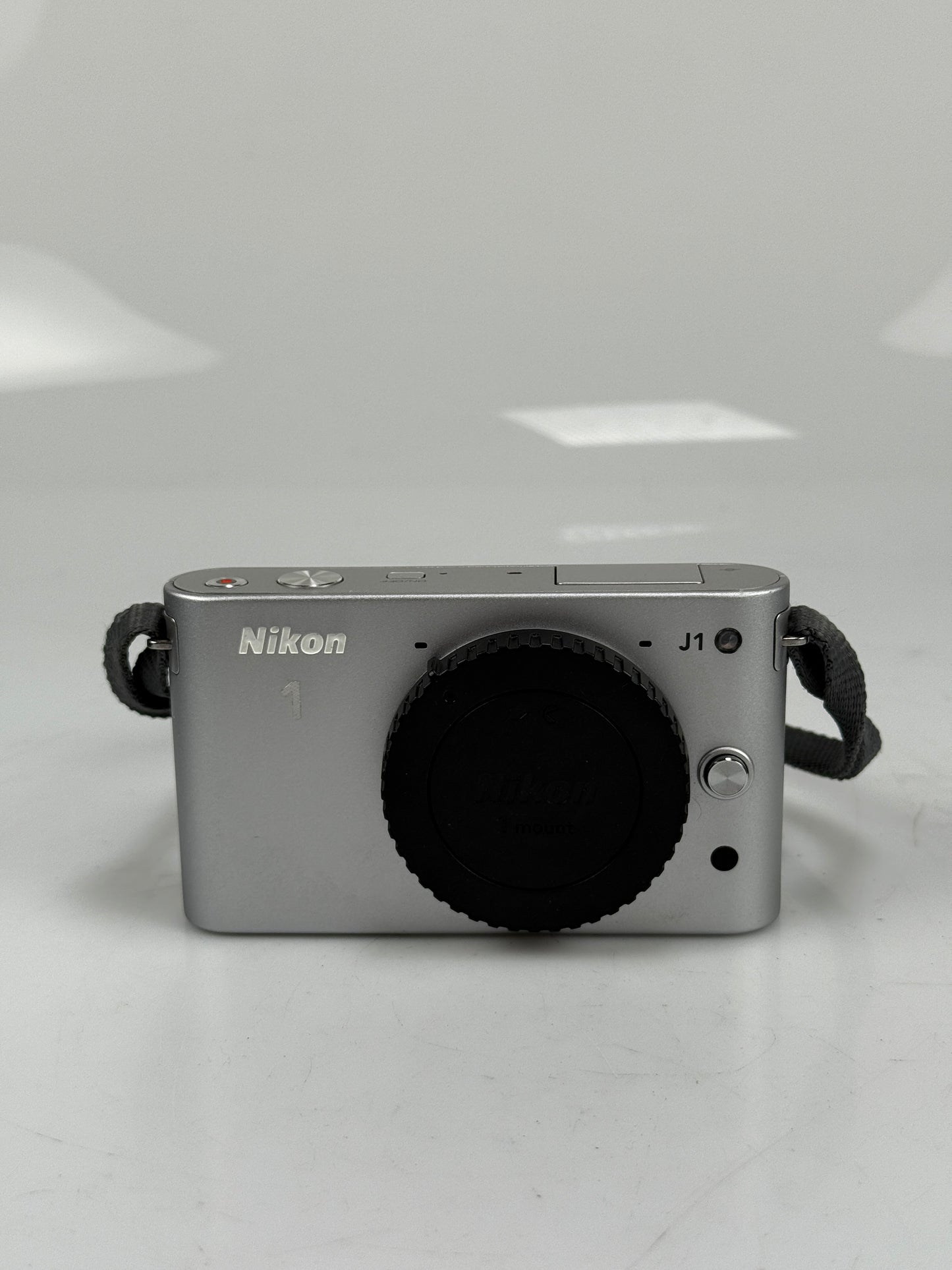 Nikon 1 J1 10.1MP Mirrorless SLR Camera Body Silver