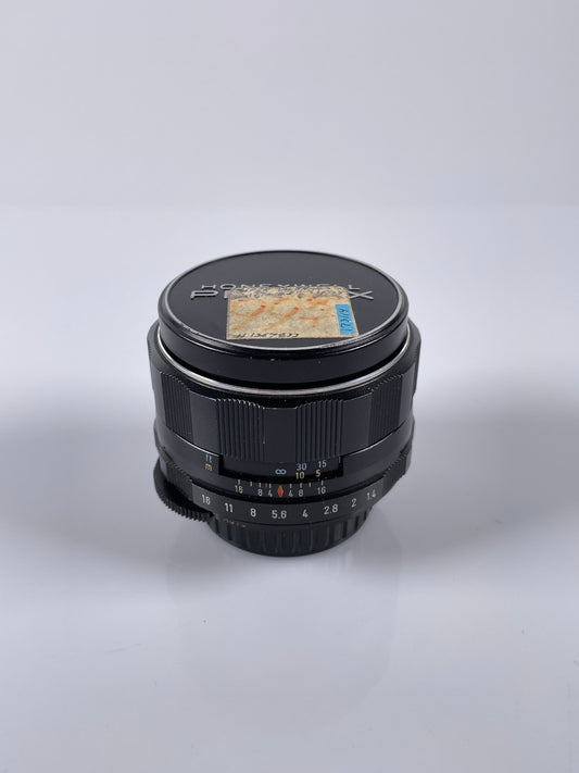 Asahi Pentax Super Multi Coated Takumar SMC 50mm f1.4 lens M42