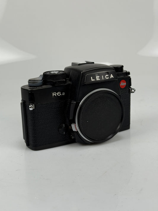 Leica R6.2 R 6.2 Black 35mm SLR Film Camera Body