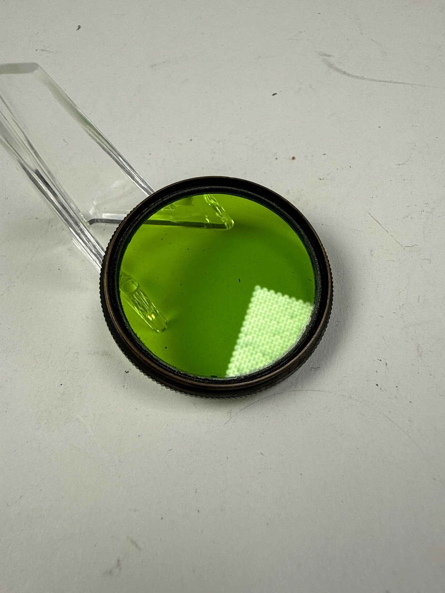 Leica leitz E34 34mm Black rim Green GR Filter for 5cm summar