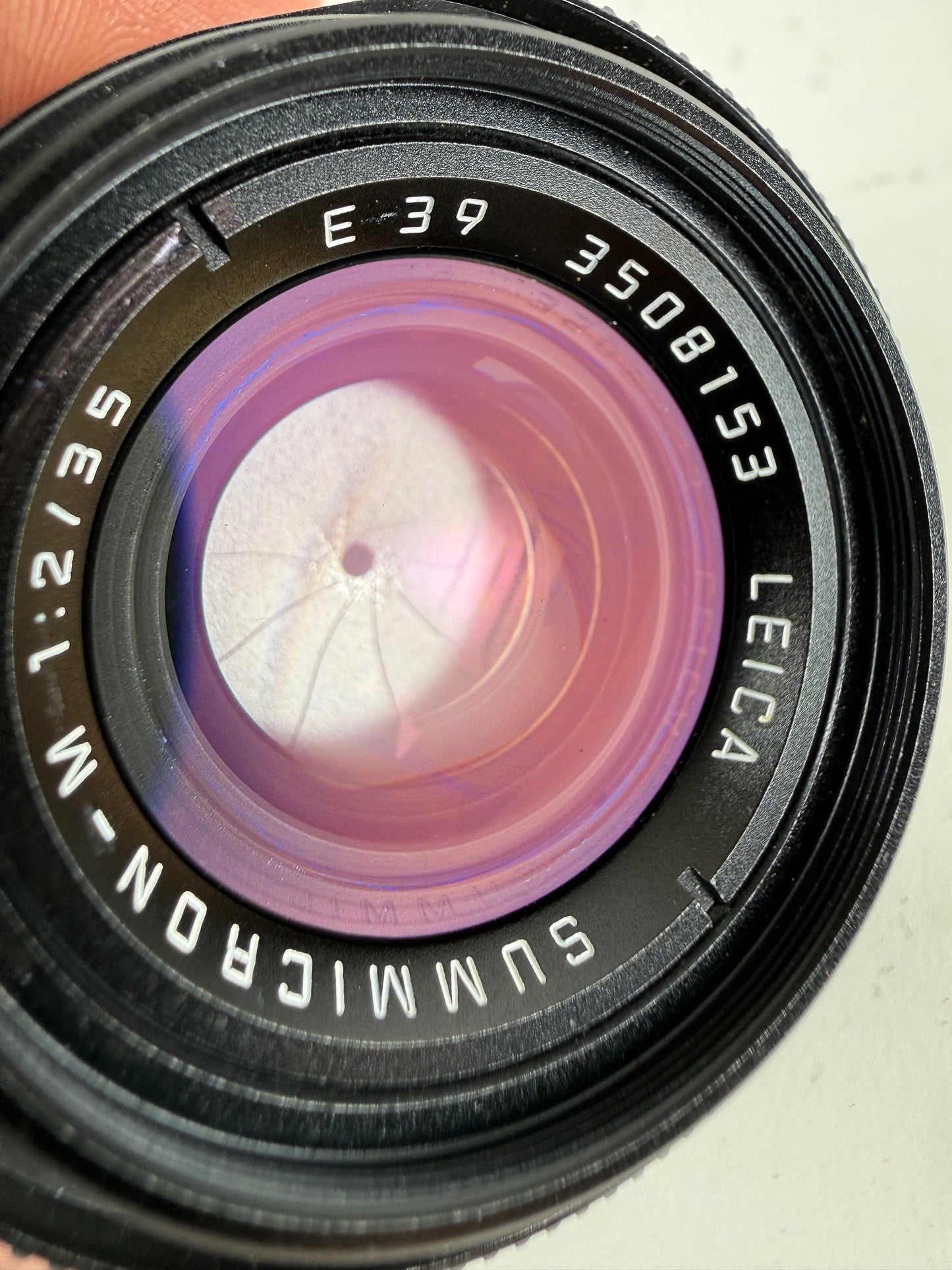 Leitz Leica Summicron-M 35mm F2 11310 version IV King of Bokeh V4 Germany