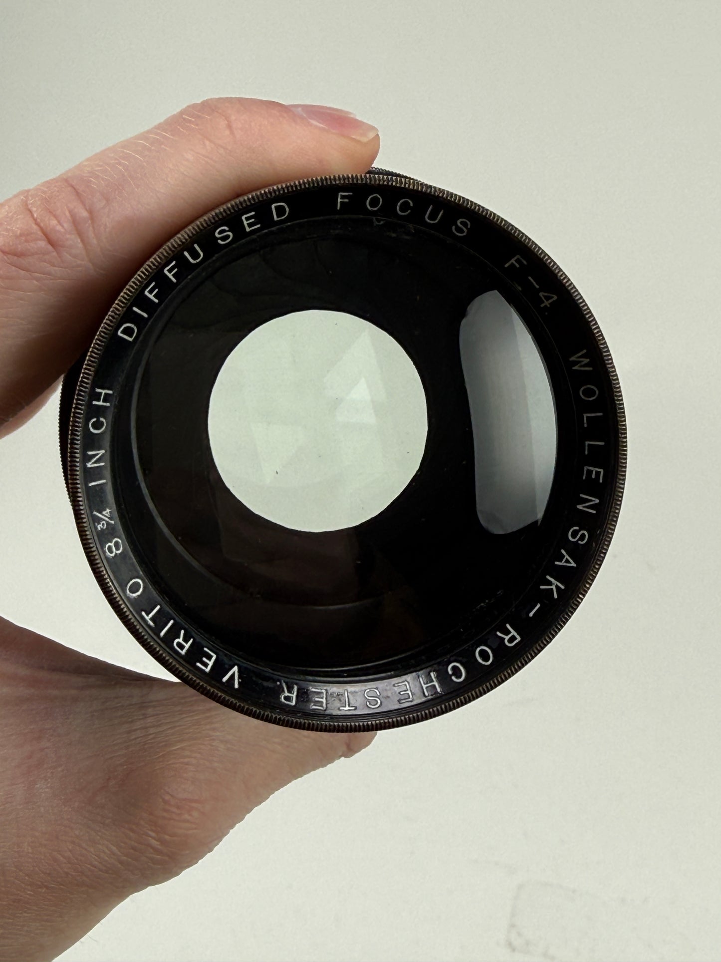 Wollensak Verito 8 3/4 inch f4 Diffused Focus Large Format Lens
