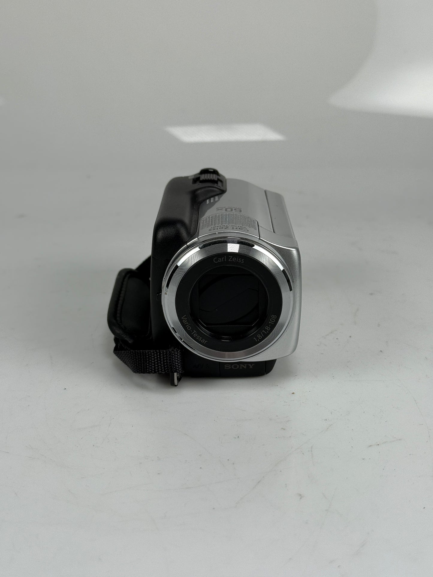 Sony DCR-SR47 1080p Silver Digital Camcorder 60x Optical Zoom SD