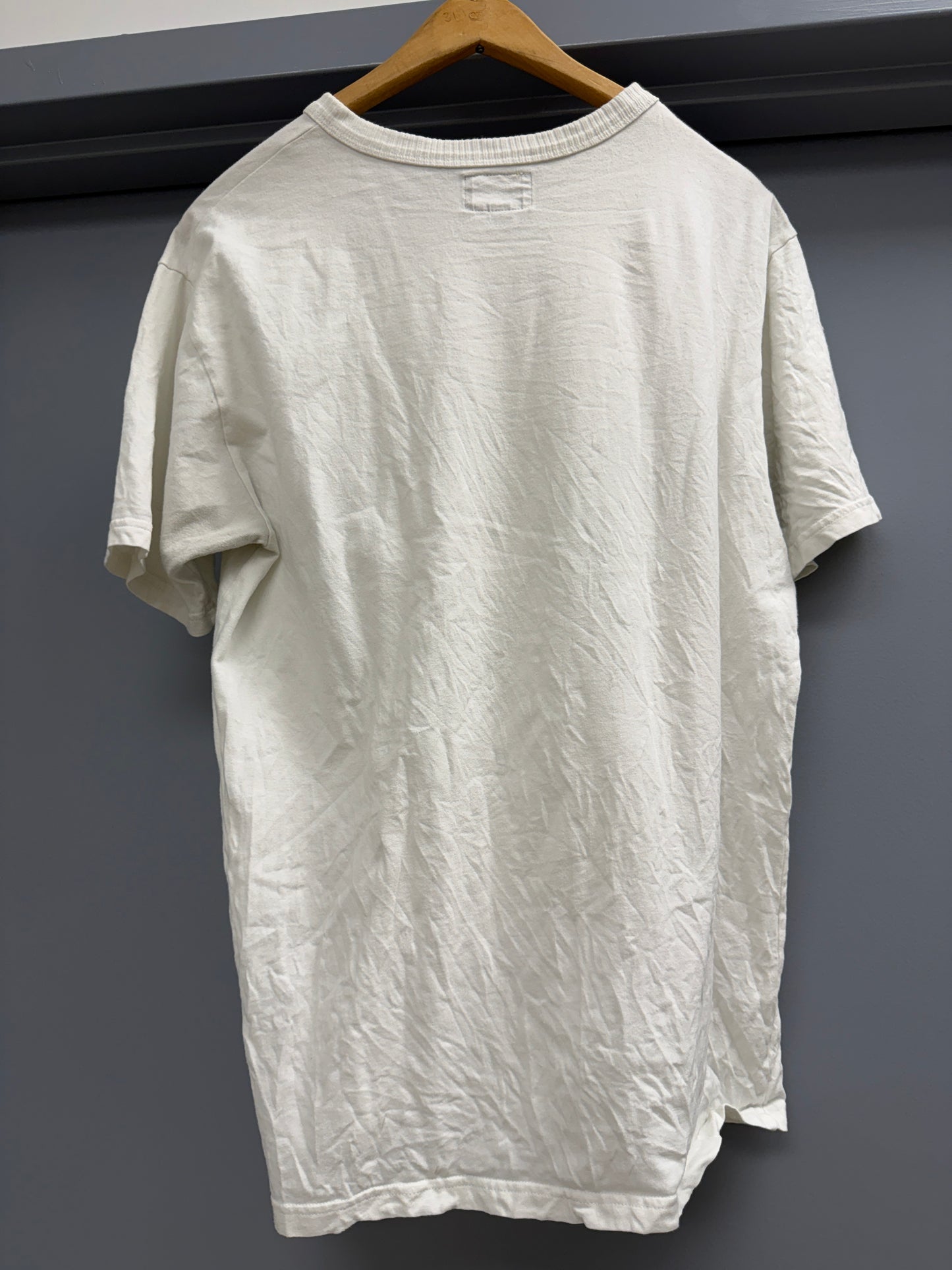 national athletic goods pocket tshirt tee sz 42 white