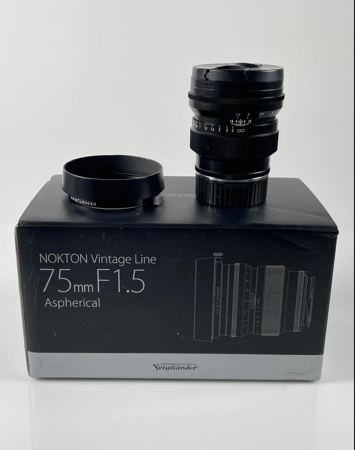 Voigtlander NOKTON 75mm F1.5 Vintage Line Aspherical VM (Leica M) Black