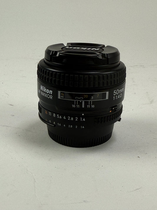 Nikon AF-D NIKKOR 50mm f1.4 D Standard Prime Lens 50/1.4