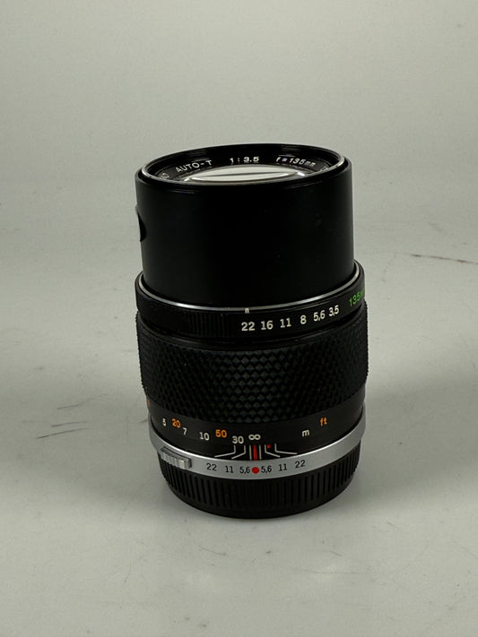Olympus Zuiko OM 135mm F3.5 Telephoto Lens