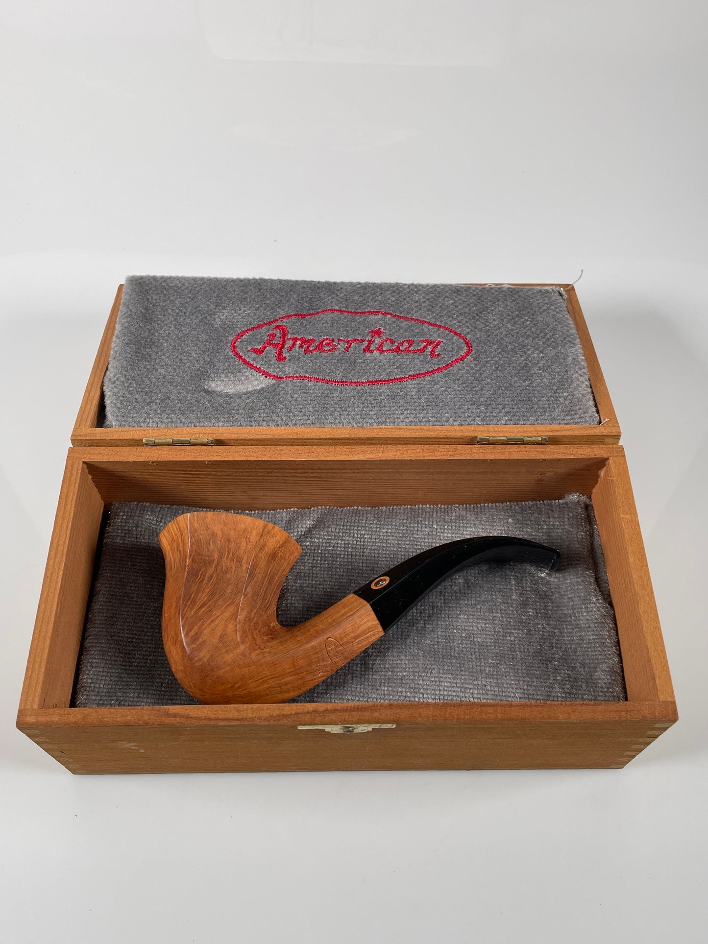 Vintage American Smoking Pipe Company Pipe Wooden