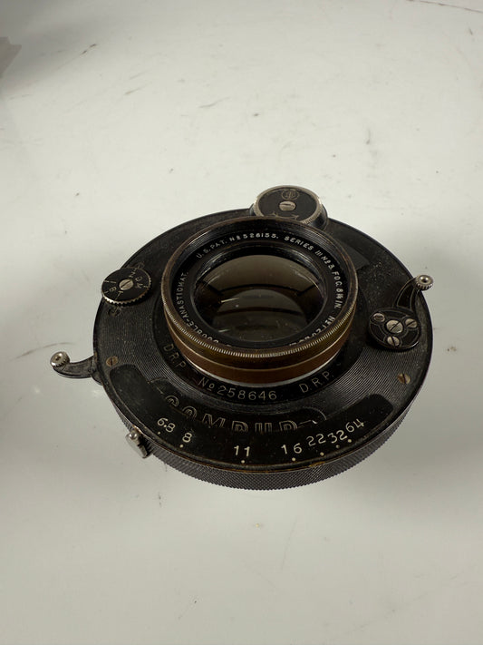 GOERZ 8 1/4 inch f6.8 DOUBLE - ANASTIGMAT (DAGOR)  Series III