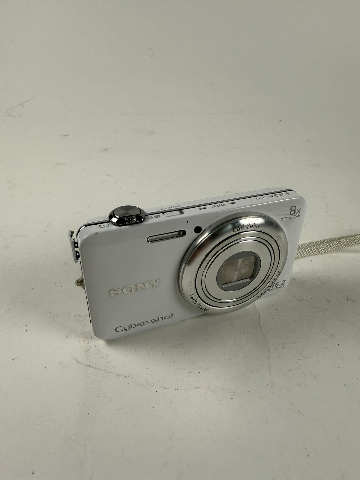 Sony Cyber-Shot DSC-WX80 16.2 MP 8x Optical Zoom Compact Digital Camera White