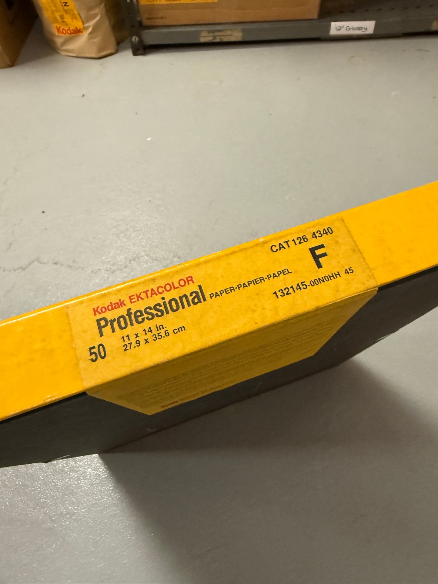 Kodak Professional Paper Ektacolor F 11x14 50 Sheets