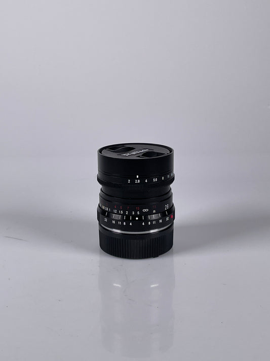 Voigtlander 28mm f2 ultron VM Lens Leica M mount