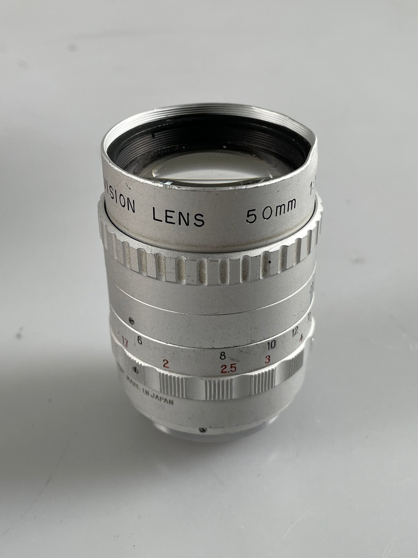 Soligor Television Lens 50mm f1.4 C Mount Cine Lens