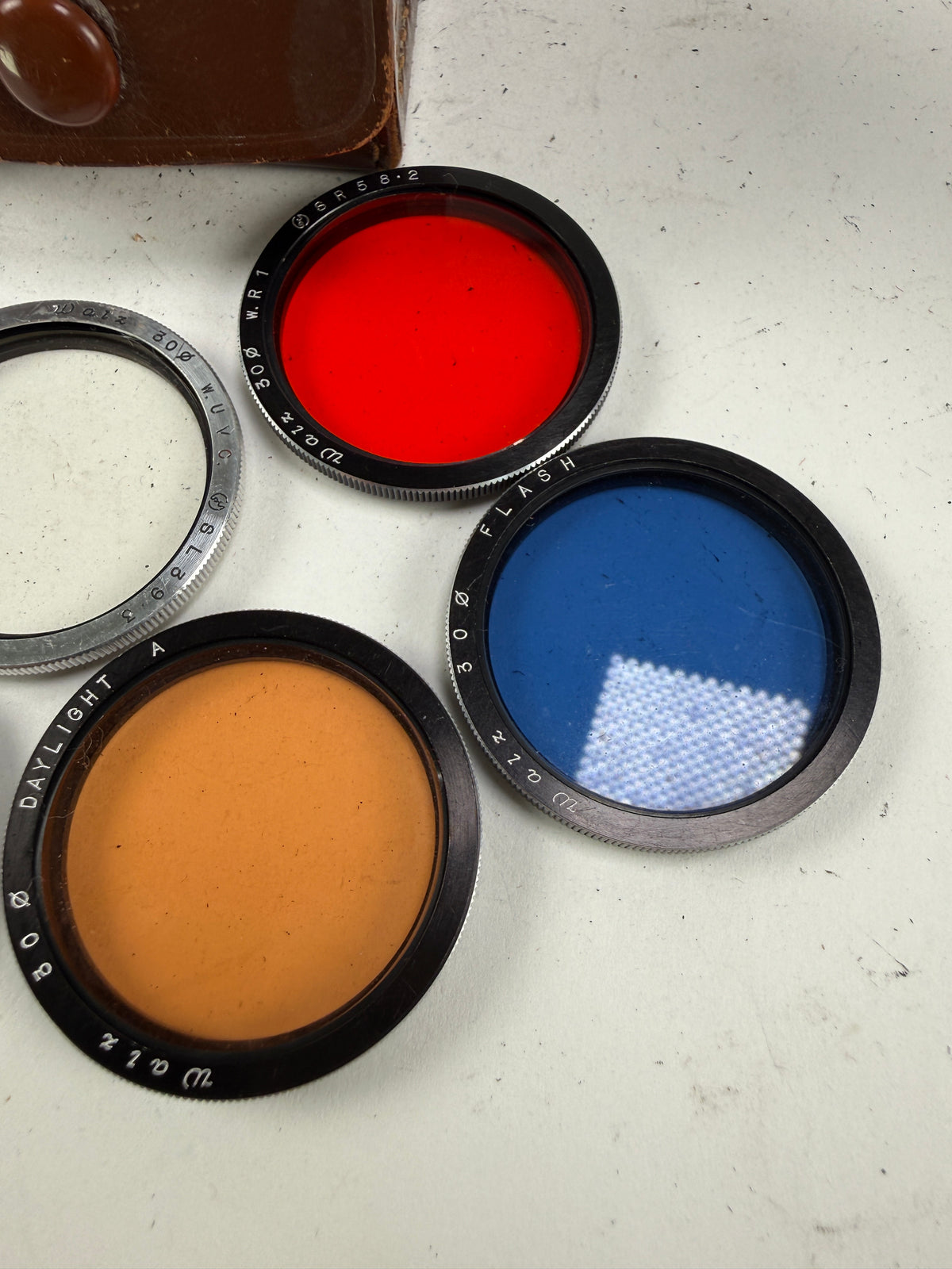 Walz filter kit for Rollei TLR Bay 1 I yellow, red, UV, etc