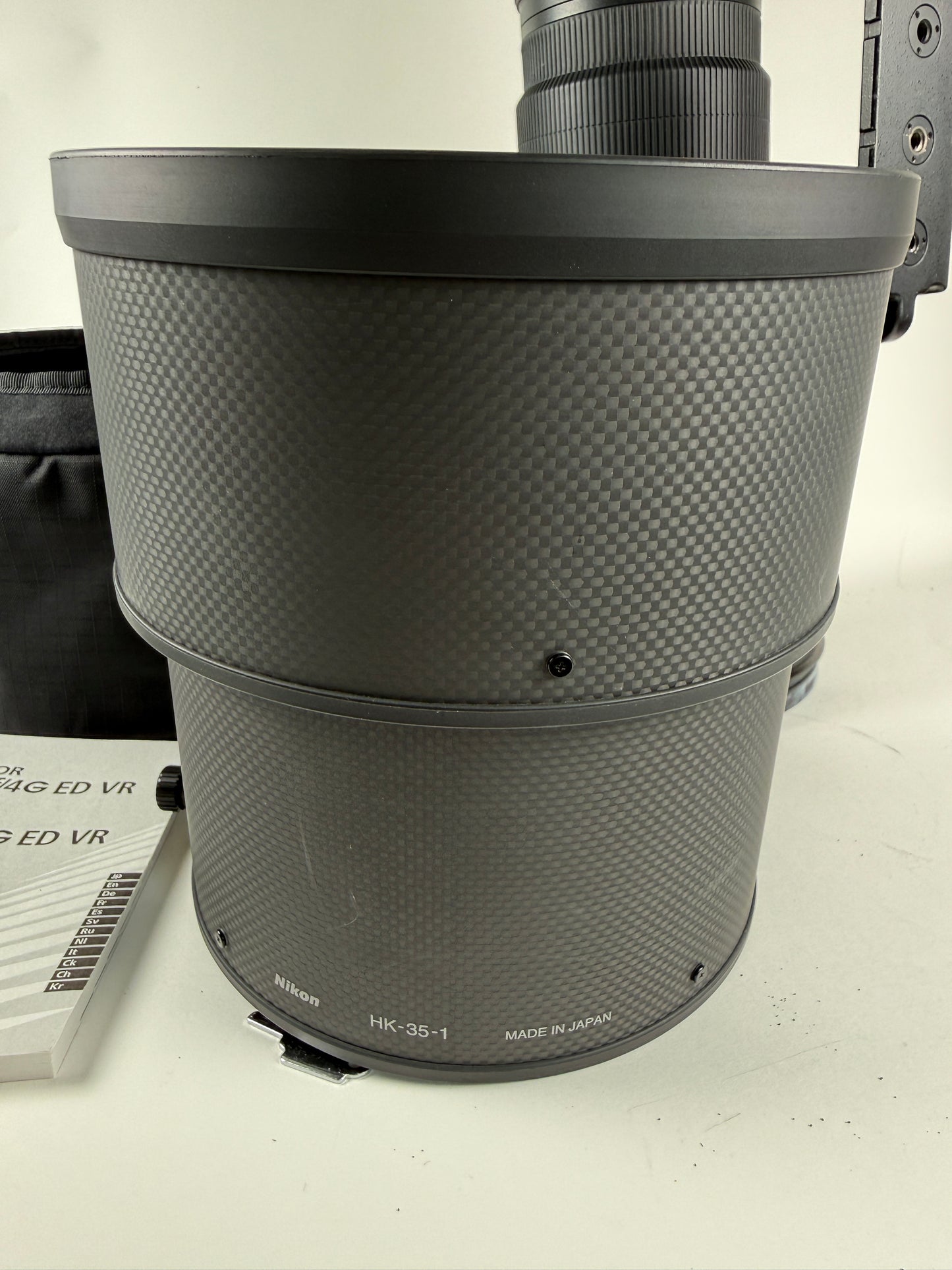 Nikon 600mm f4 nikkor AF-S G ED VR Lens AFS lens