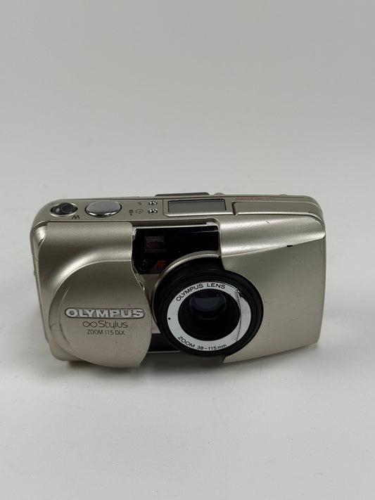 Olympus Zoom 115 DLX AF 35mm Point & Shoot Film Camera