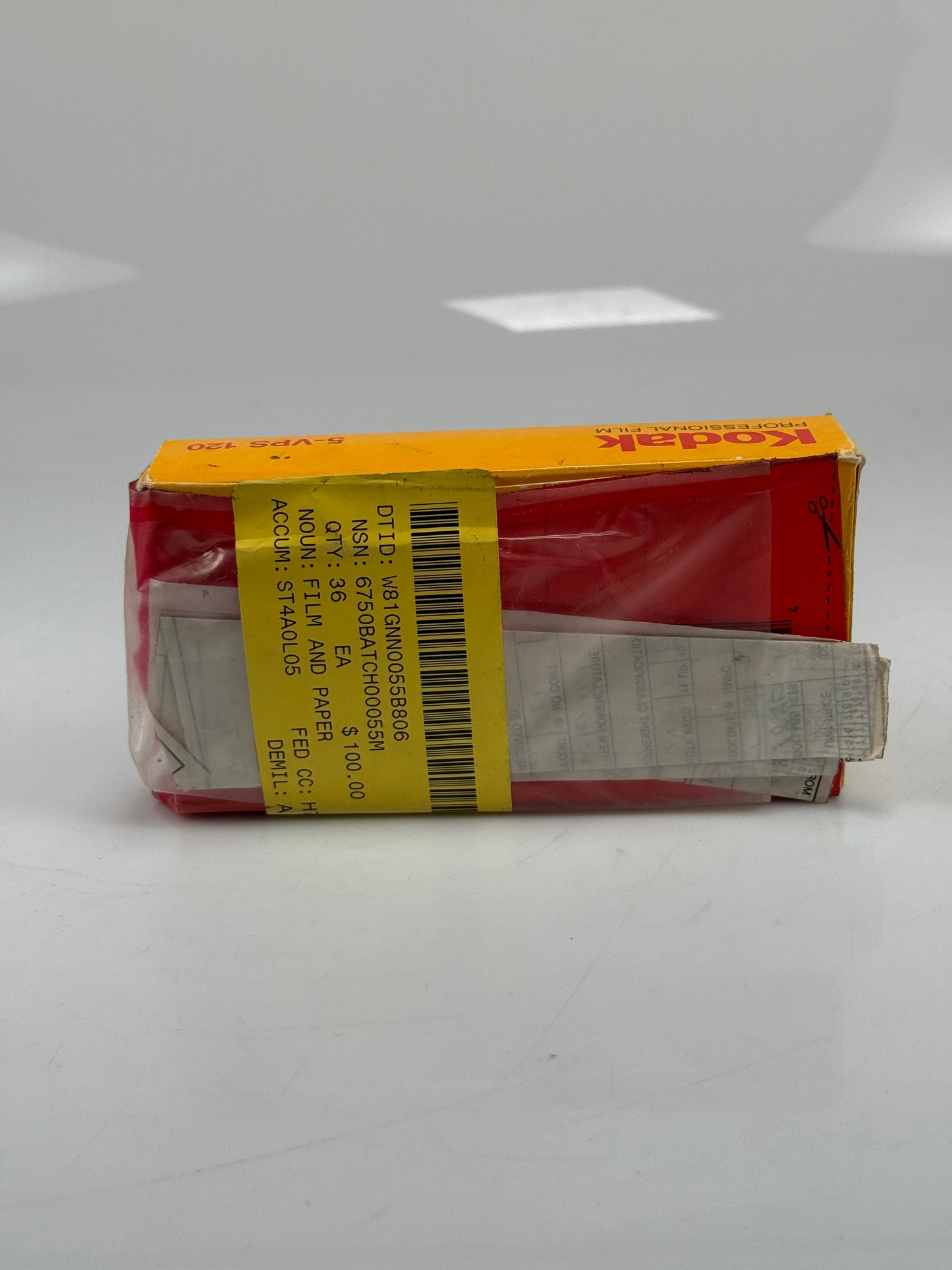 Kodak VPS 120 Vericolor III Film pro pack 5 rolls