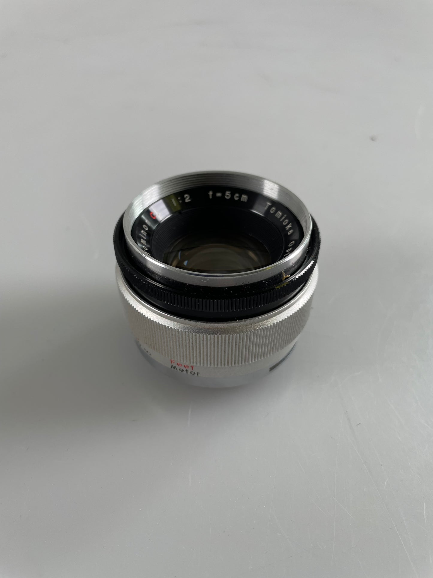 Tominon 5cm 50mm f2 Tomioka M-42 mount lens