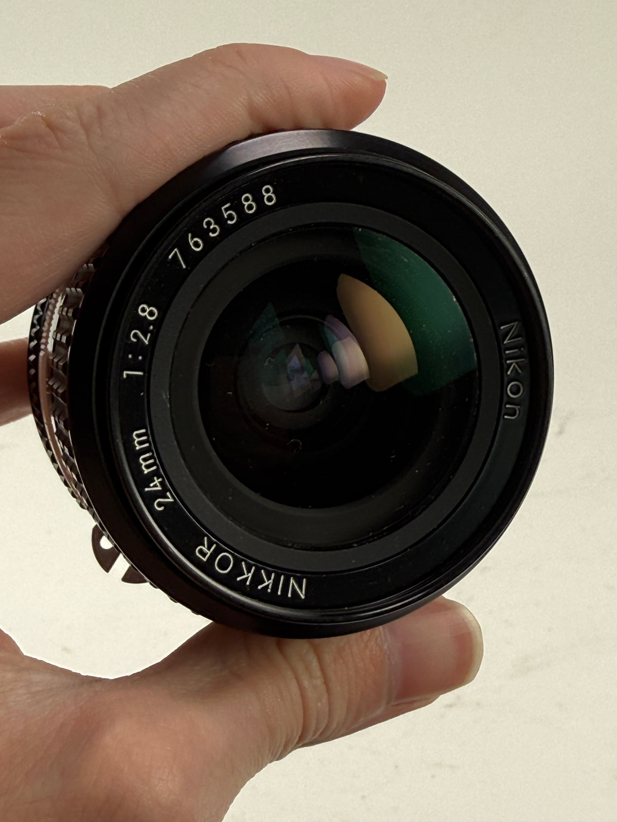 Nikon Nikkor AIS AI-S 24mm f2.8 35mm camera Lens