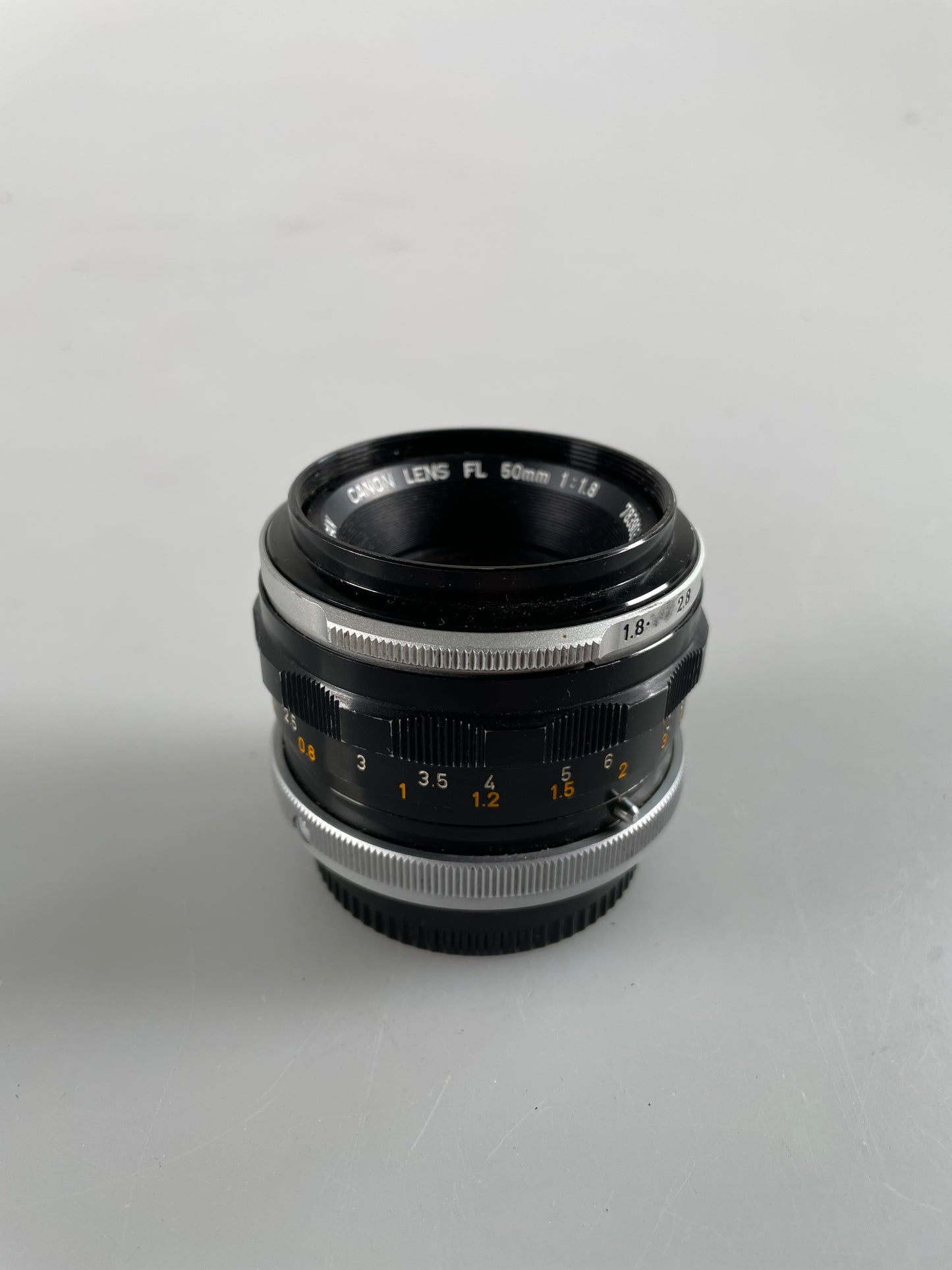 Canon 50mm F1.8 FL mount lens