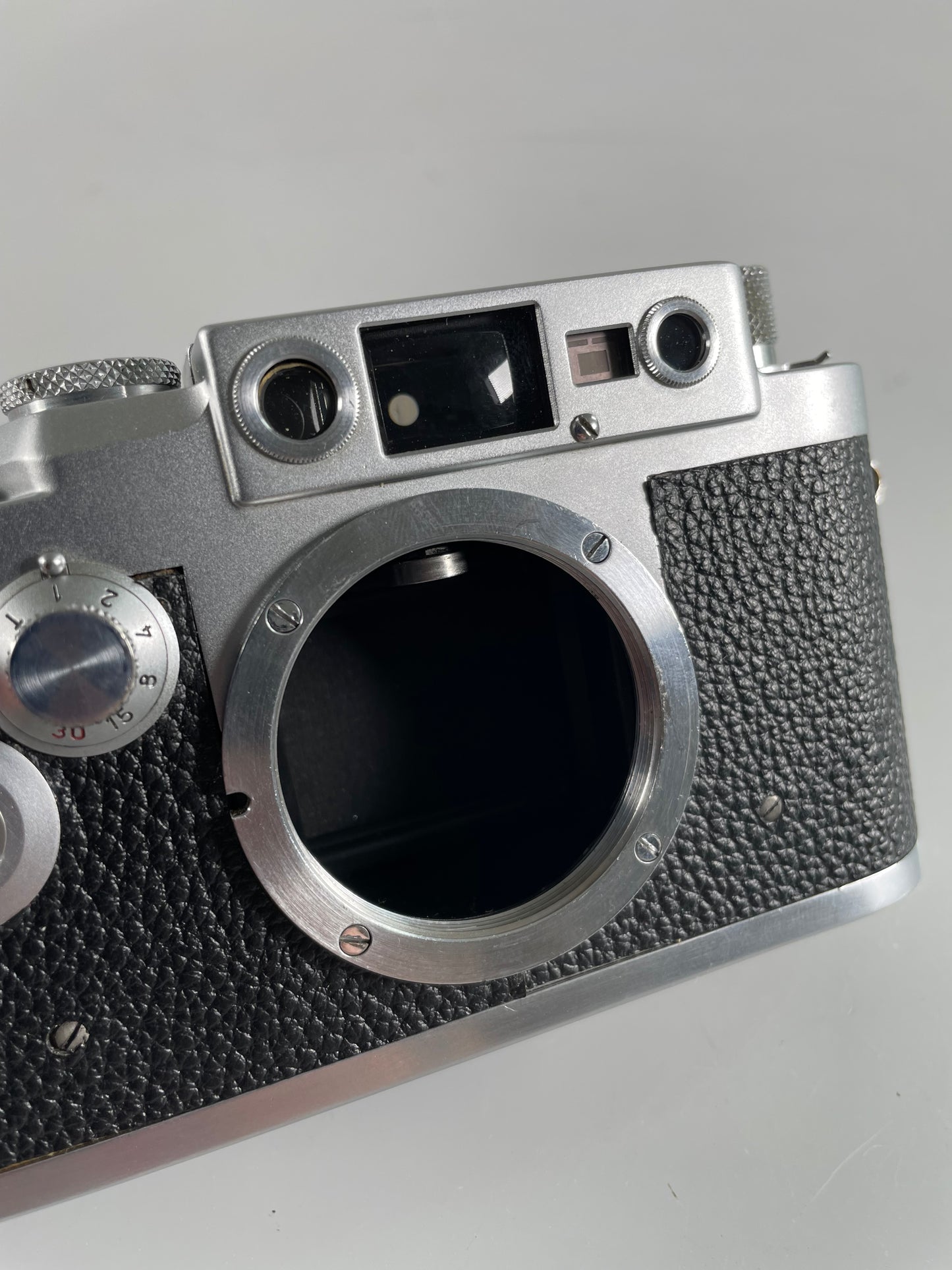 Leica IIIG Screwmount LTM Rangefinder Body in Chrome Silver