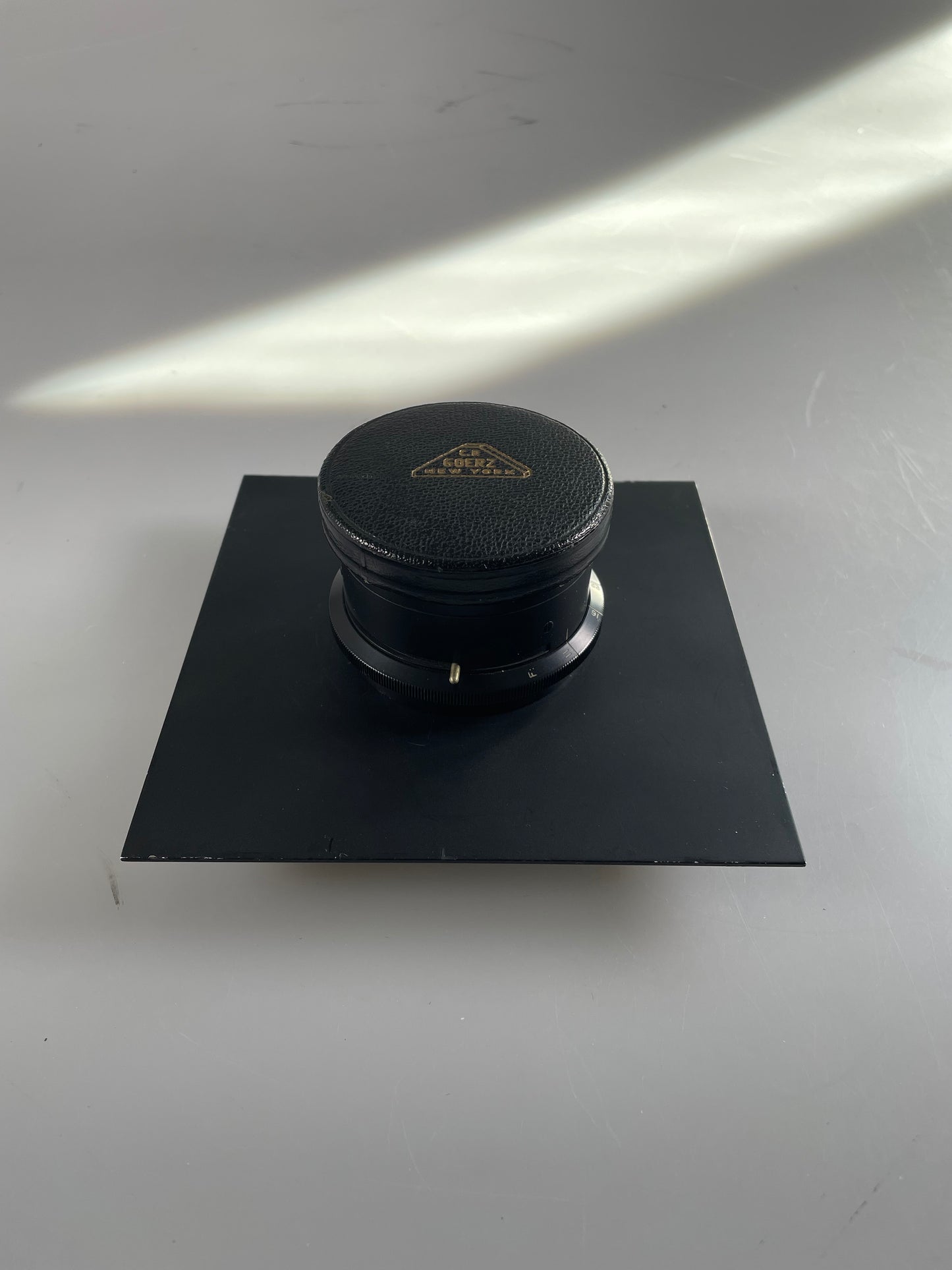 C.P. GOERZ 19 IN INCH F11 ARTAR APOCHROMAT RED DOT LARGE FORMAT BARREL LENS