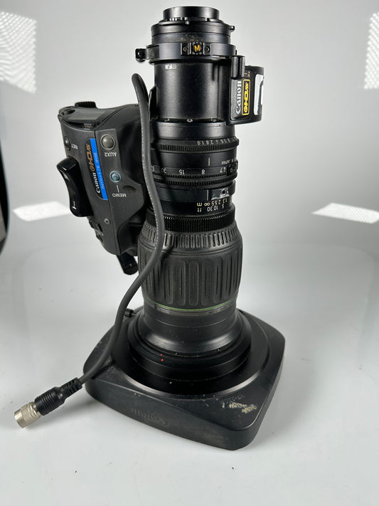 Canon HJ11ex4.7B IRSE HDXS 2/3" HD ENG Broadcast Servo Lens w/ 2x 4.7-52mm f1.9