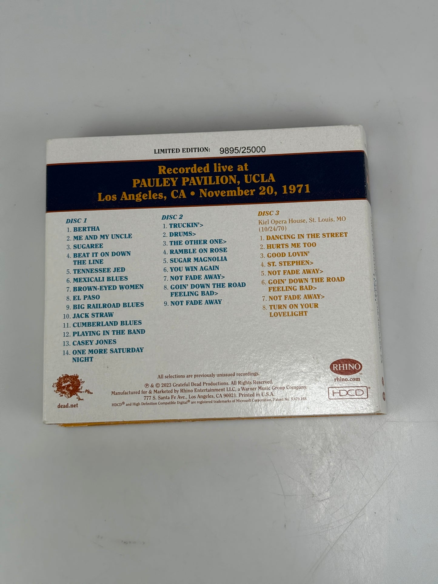 Grateful Dead ‎– Dave's Picks, Vol 48