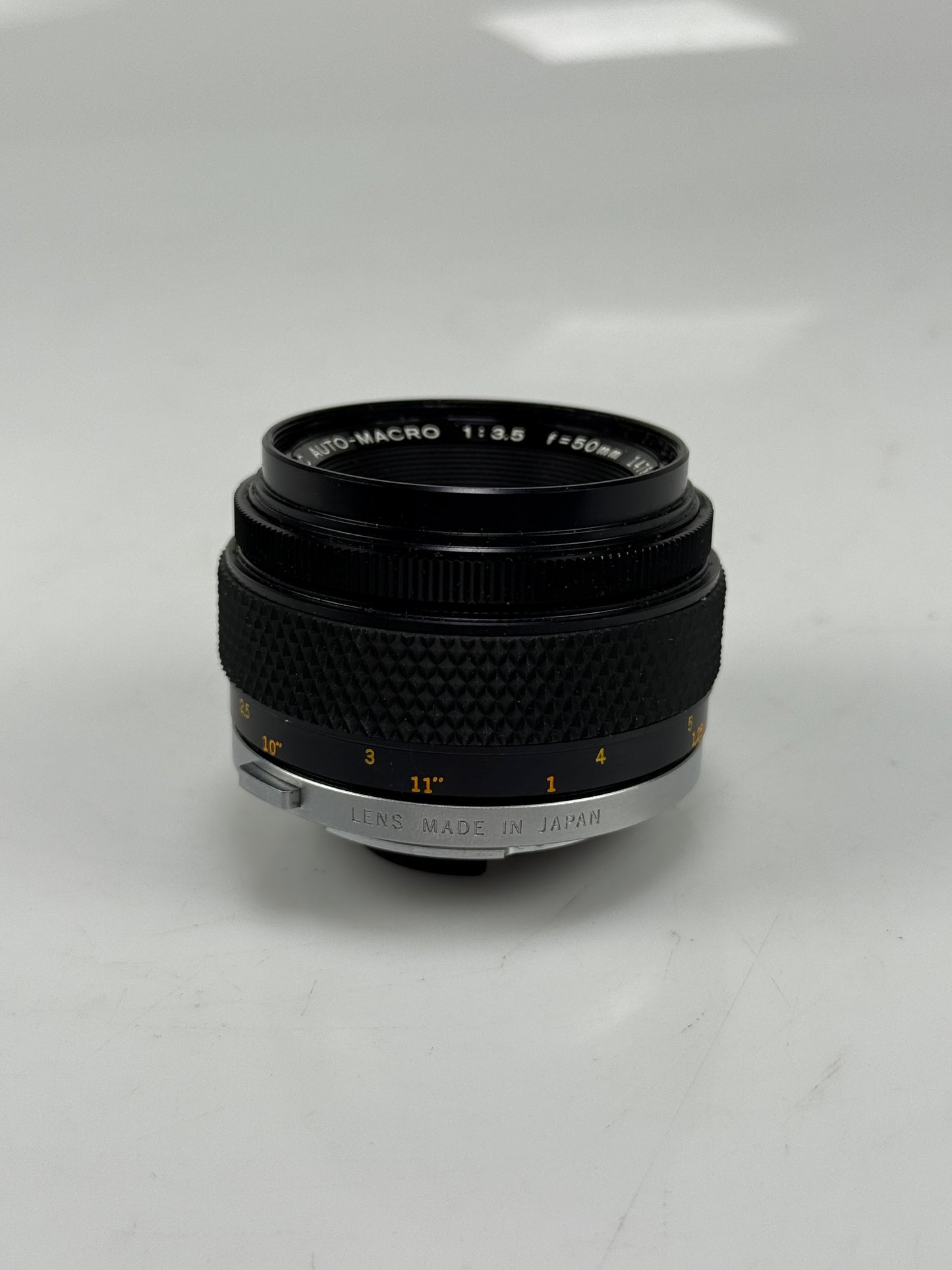 Olympus 50mm f3.5 MC OM Zuiko Macro lens