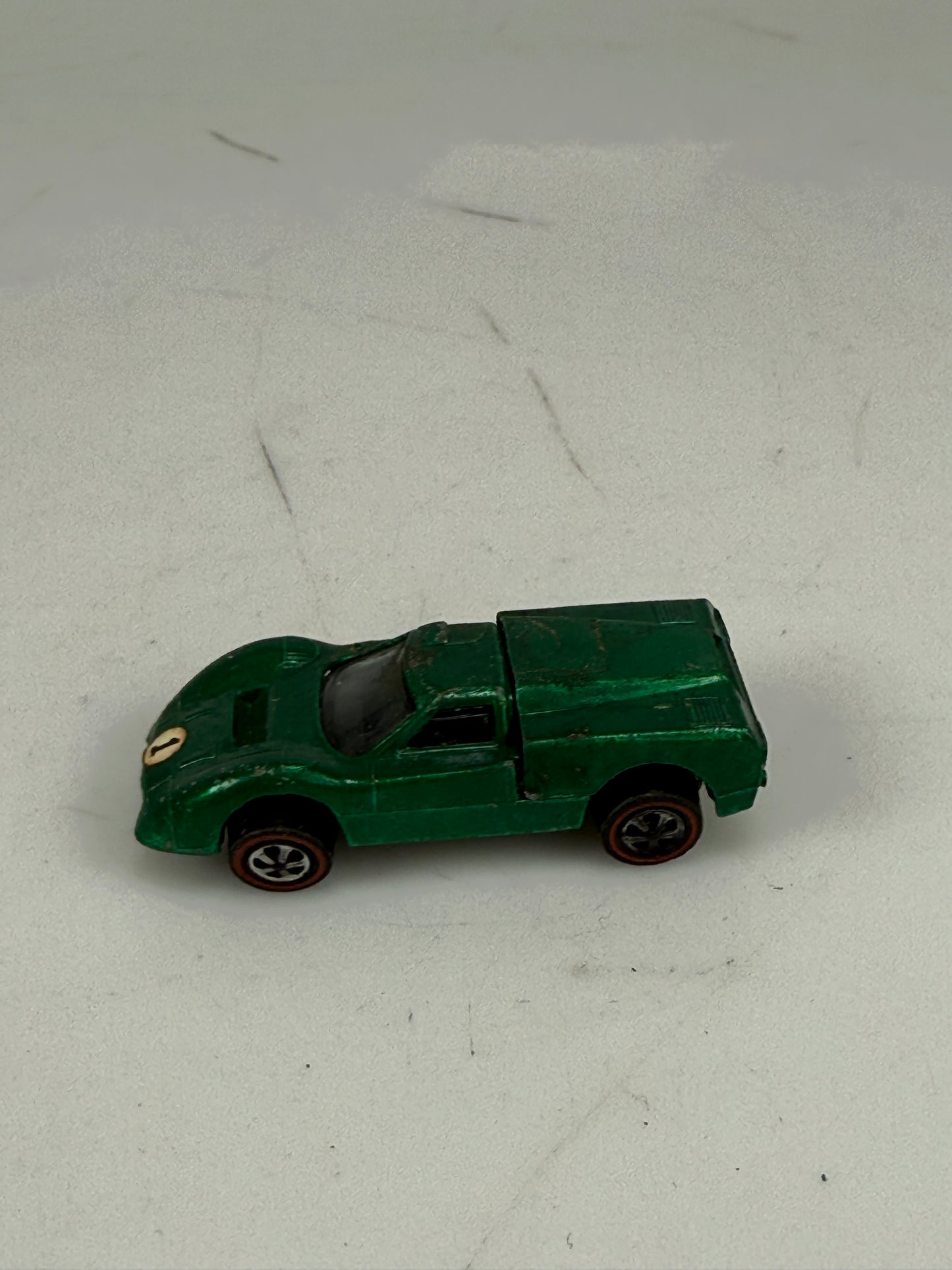 Hot Wheels Redline Ford J-Car 1967 Original Green