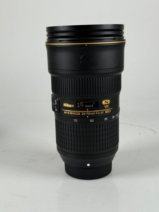 NIKON AF-S NIKKOR 24-70mm f2.8E ED VR Zoom Lens