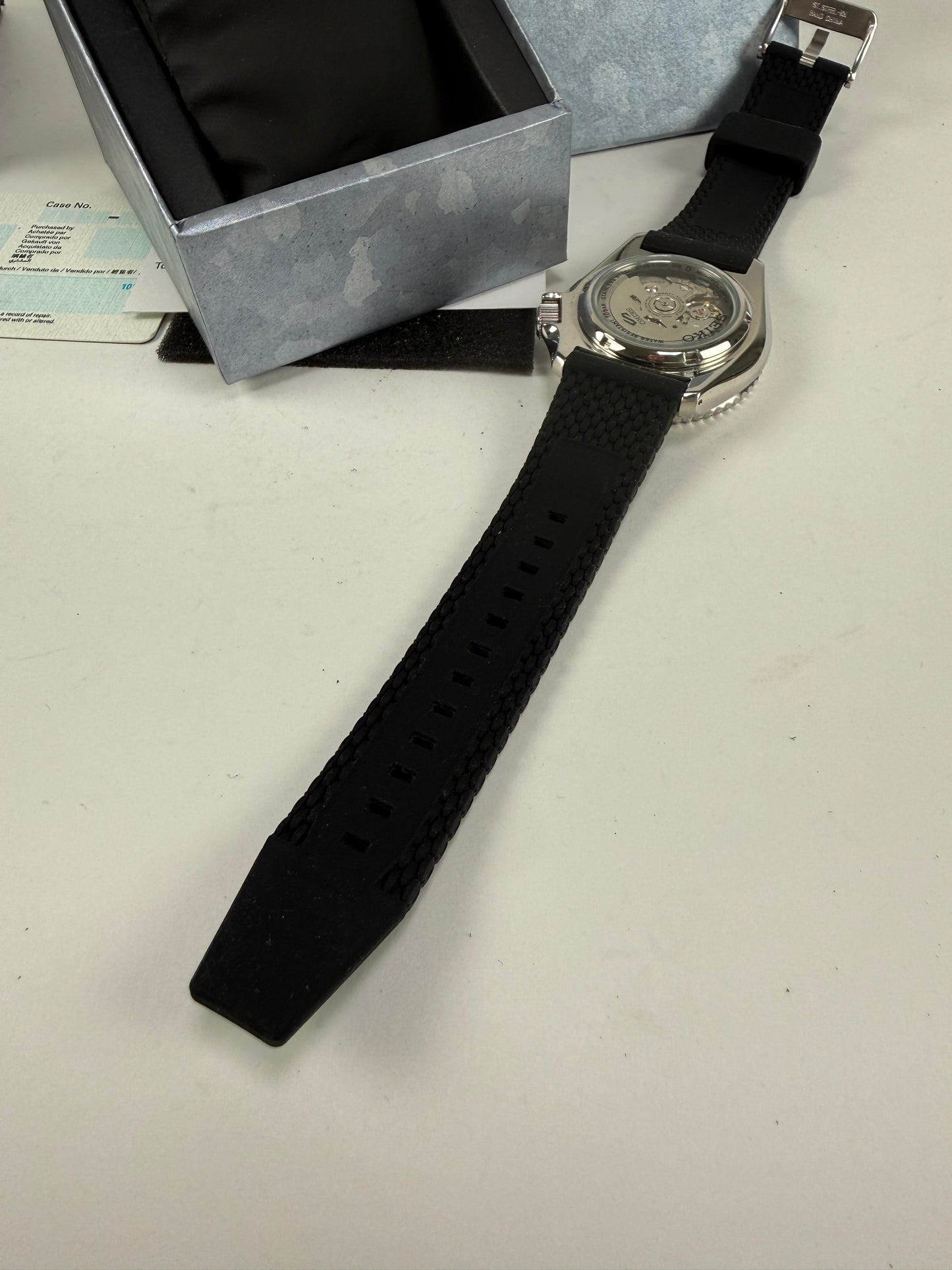SEIKO 5 Sports 4R36-07G0 Black Men's Automatic Watch