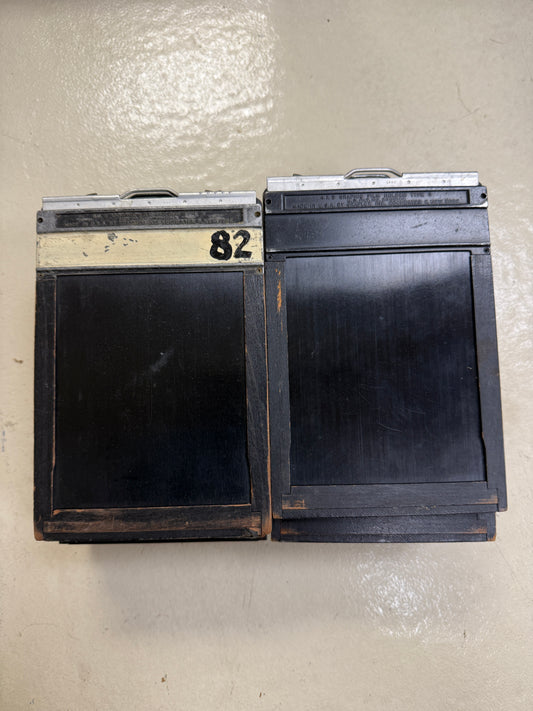 Lot of 14 Vintage Folmer Graflex 4x5" Type 5 Cut Film Holders