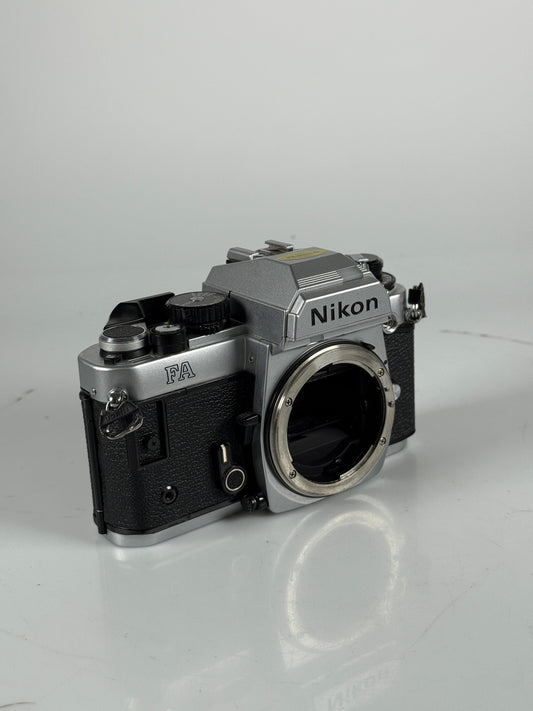 Nikon FA Silver 35mm SLR Film Camera Body