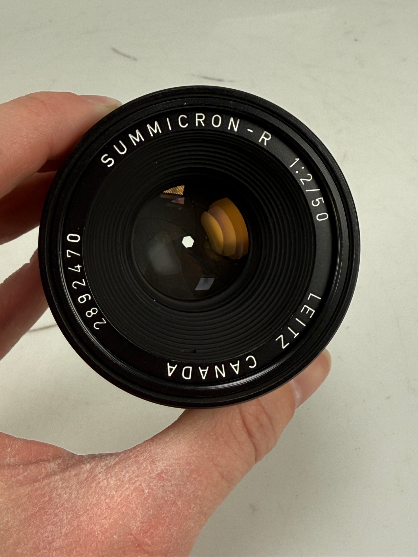 LEICA Summicron-R 50mm f2 MF 3 Cam Lens