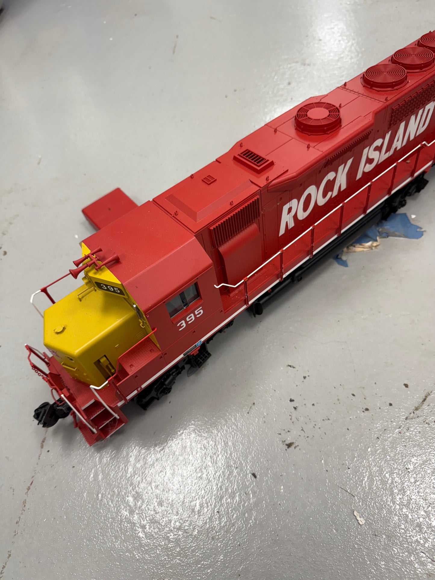 Aristo-Craft 2007 ART-23550X Rock Island Diesel Locomotive G-Scale #395 RARE