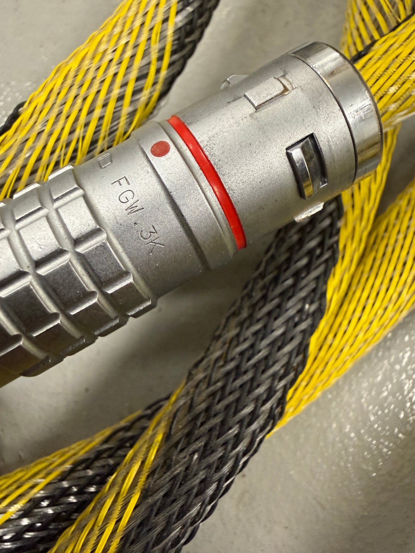 High Definition Fiber Optic Hybrid Camera Cable LEMO FGW-PHW