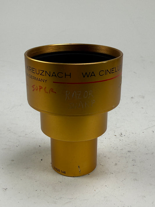 Schneider Cinelux 65mm f2 SUPER Fixed Prime Projection Lens for Movie Projector