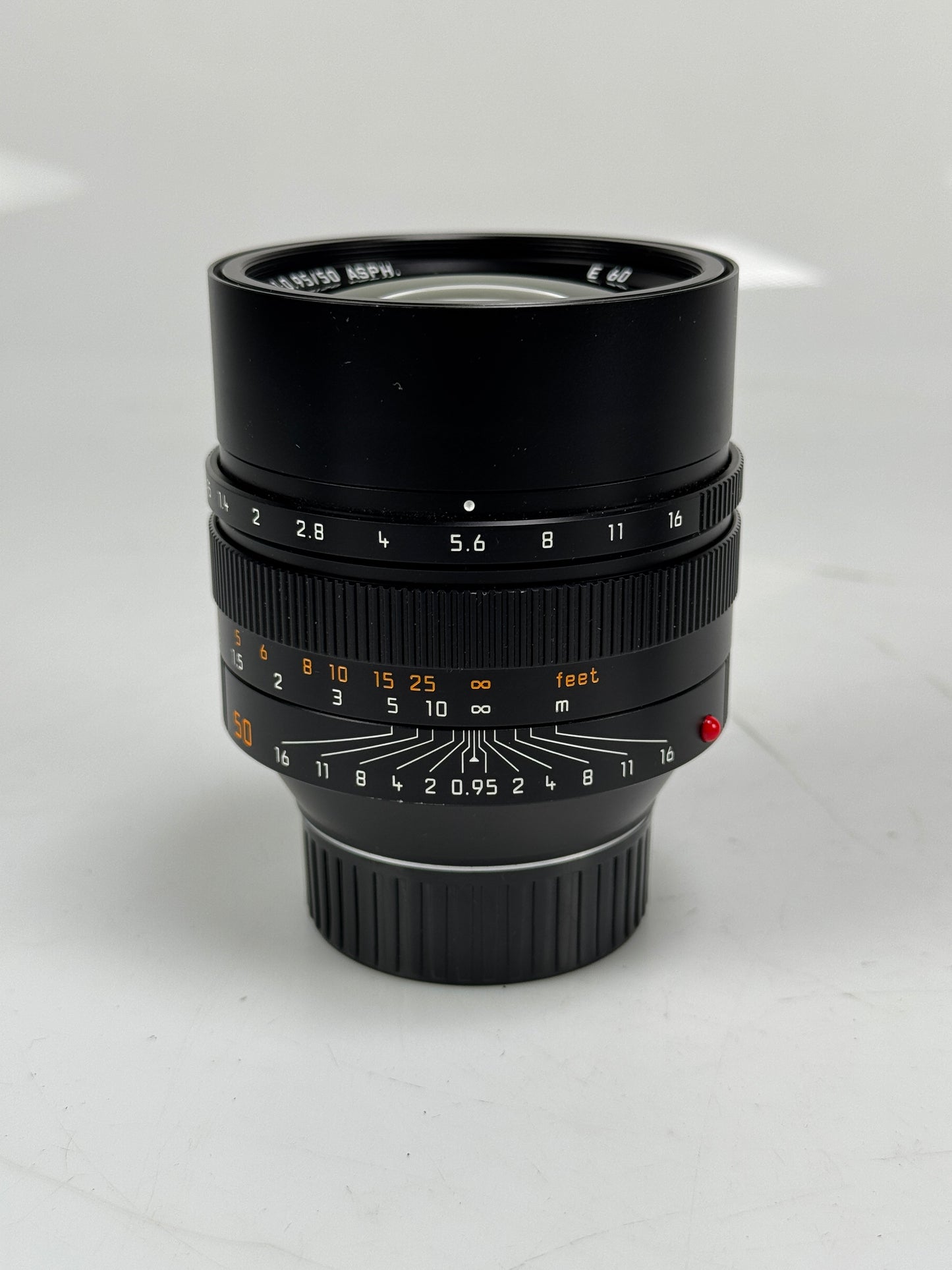 Leica Noctilux-M 50mm f0.95 ASPH Lens Black MFR #11602
