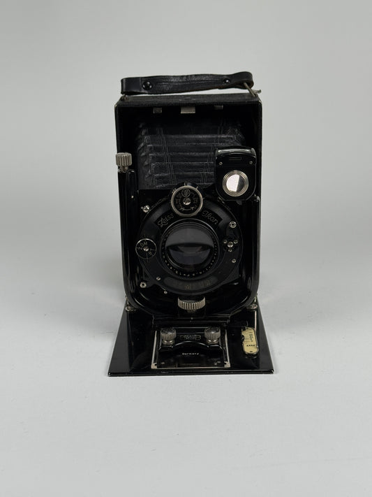 Zeiss Ikon Sirene 135/5 Folding Plate Camera w Anastigmat 135mm f4.5
