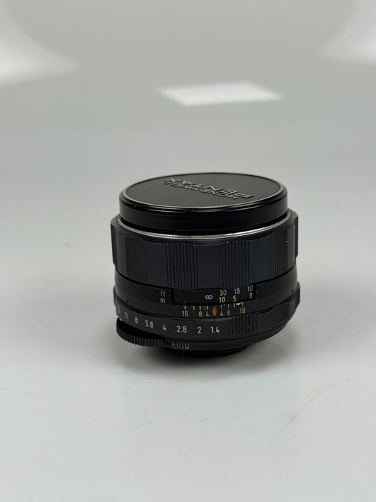 Asahi Pentax Super Multi Coated Takumar SMC 50mm f1.4 lens M42