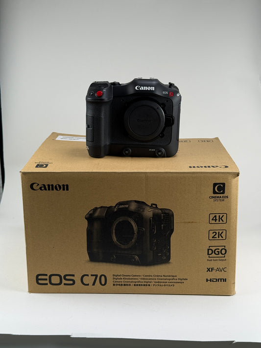 Canon EOS C70 Cinema Camera (RF Mount)