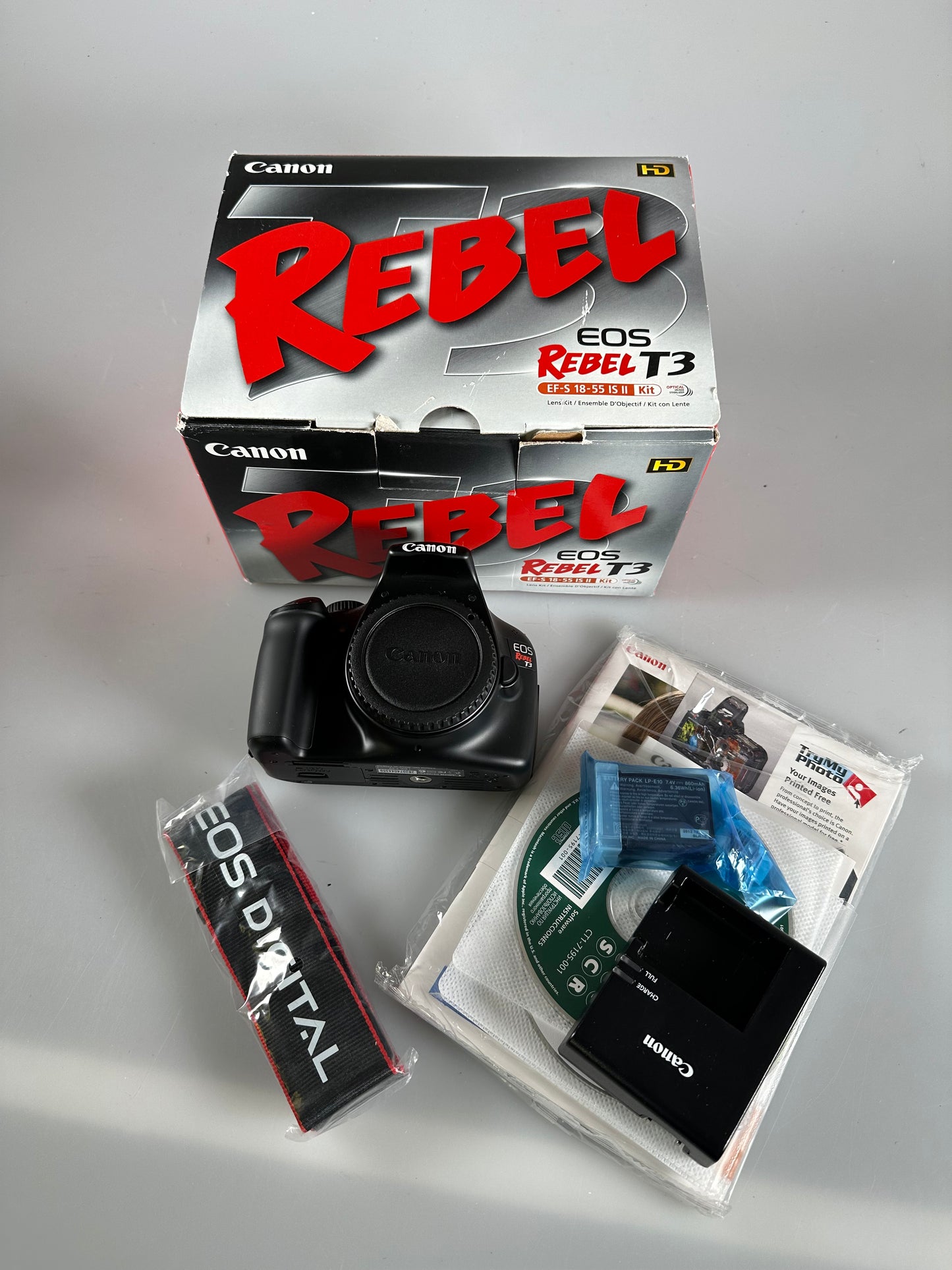 Canon EOS Rebel T3 DSLR Camera body only