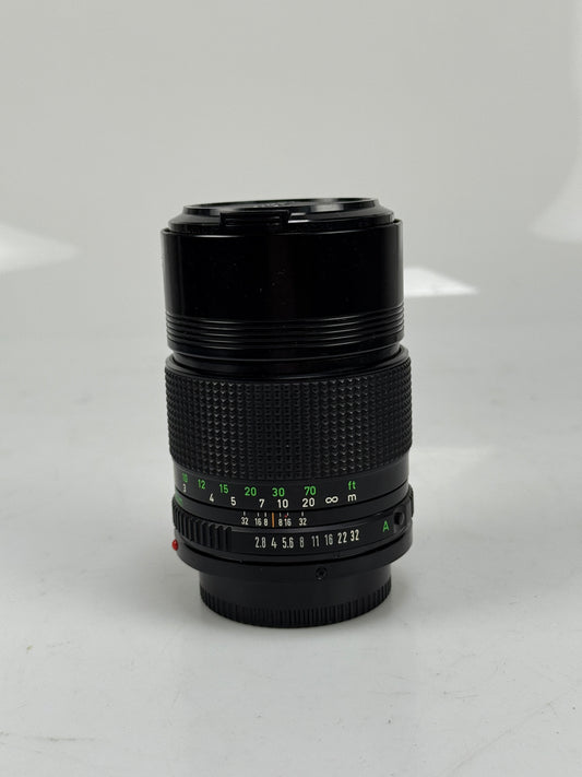 Canon New FD 135mm f2.8 Telephoto Manual Focus Lens