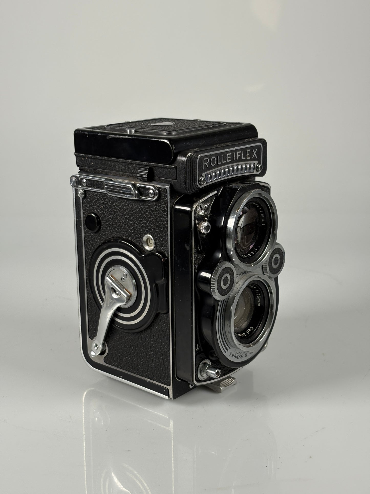 Rollei Rolleiflex 3.5F Planar 75mm F3.5 6x6 film camera TLR